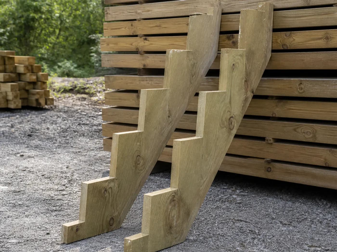 Treated Stair Jacks