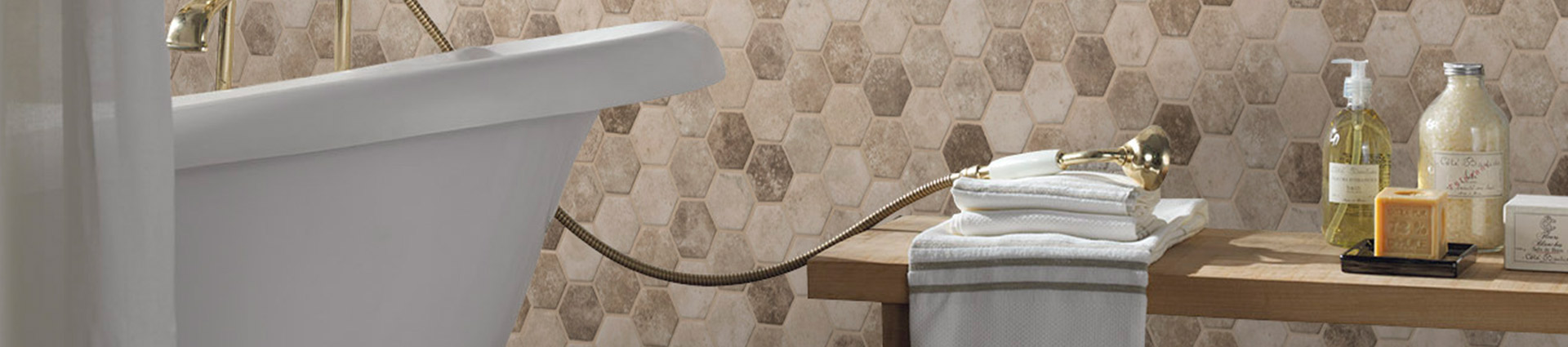 Unique specialty tile shapes and patterns